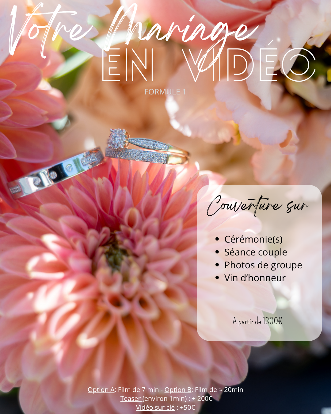 FORMULE Mariage Vidéo 1